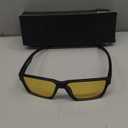 Titan Gaming Glasses, Blue Light Blocking, Night Driving Glasses for Men, Computer Protection Christmas Gift for Gamers (Black)