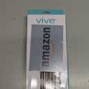 Vive Folding Cane - Foldable Walking Cane for Men, Women - Fold-up, Collapsible, Lightweight, Adjustable, Portable Hand Walking Stick - Balancing Mobility Aid - Sleek, Comfortable (Leopard)