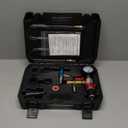 Coolant Vacuum Refill Kit Quick Airlift Coolant Refill Tool, Universal Adapters, Precise Flow Control Pneumatic Vacuum Fill Coolant, Cooling System Vacuum Purge & Refill Kit for Most Vehicles