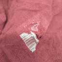 Ladyful Women's Button Down Cotton Linen Shirt Dress Long Sleeve Maxi Shirtdress Beach Summer Dress Pockets (Red)