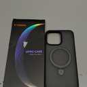 TORRAS Magnetic Ostand for iPhone 14 Pro Max Case [Compatible with Magsafe] with Stand, [Military Grade Drop Protection] Shockproof Translucent Back Slim Protective Phone Case (2022), Black