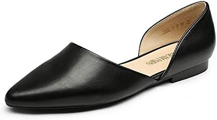DREAM PAIRS Women's Elegant Dressy Flats Shoes Pointed Toe Casual Comfort Slip on Walking Flats for Women , 11