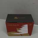 PRUNUS J130 Retro Portable AM FM Radio AC Plug in Wall,Battery Operated/Rechargeable,Transistor Radios with Bluetooth,Vintage Wood Radio Support TF Card/USB Playing, for Dad and Mom