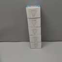 5 x Universal Sink Stopper with Hair Catcher, Faster Drainage, Bathroom Sink Drain Strainer in Brass, Pop Up Drain Cover, Basin Plug for 1.04~1.97 Inch Drain Hole