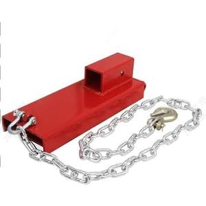 Munirater 2in Hitch Receiver Forklift Trailers Towing Adapter Pallet Forks Attachment with Chain