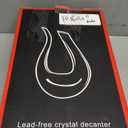 Decanter,Red Carafe, Aerator,100% Hand Blown Lead-free Crystal Glass,Decanters and Carafes,Gift with Luxury Packaging,Accessories (1500ML)