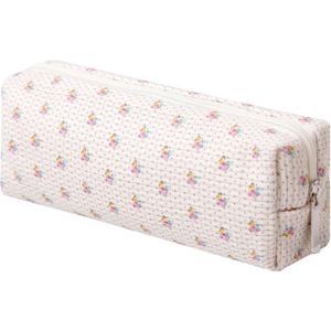 Cosmetic Bag for Women Corduroy Makeup Bag Travel Make Up Organizer Tool Pouch Small Bag for Purse, Zipper Portable Storage Pouch Toiletry Bag for Women (Apis)