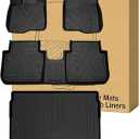All Weather TPE Floor Mats＆Cargo Liners Custom-fit for Honda CRV 2007-2011 Honda CRV 2023-2026