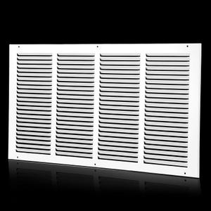 24x14 Return Air Grille(Duct Opening Size),Air Return Vent Cover,Flat Vent Cover,Rejillas De Aire Acondicionado para Casa,Return Air Grilles,Outer Dimensions:25.75"Wx15.75"H(24"Wx14"H, Duct Opening)