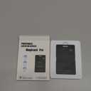 Wallet Tracking Card, Bluetooth Tracker Smart Finder for Apple Find My[MFi Certified], iPhone Card Finder Rechargeable IP68 Waterproof 0.06in Slim Keys Item Locator for Keys, Bags, Passport(iOS Only)