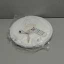 Combuh Battery Operated Ceiling Light, Rechargeable Motion Sensor Lighting with Remote, 3 Colors Waterproof Magnetic Cordless Lamp for Closet, Shower, Pantry, Garage, Hallway, 7.87Inch, Square (1pack)