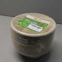 Homestockplus Large Disposable Bowl - Heavy Duty Paper Bowls - Made from Sugarcane and Bamboo Fiber, Microwave Safe - 48 Oz Paper Bowls for Soup, Salad, Ramen, Popcorn, etc.[50/Pack]