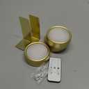 EZVALO Picture Lights for Wall, 2000mAh Rechargeable Battery Magnetic Poster Lights with 3 Color Temps & 12 RGB, Remote Dimmable Timer Painting Light, Wall Decor Light for Art Display, Frame (3 Pack)