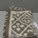 Ileading Indoor Door Mat 3x5ft Absorbent Dog Mats for Muddy Paws, Machine Washable Small Living Room Area Rug with Non-Slip Rubber Backing Low-Profile Inside Carpet for Hallway, Entryway, Kitchen (Brown)