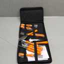 10 PCS Halloween Pumpkin Carving Kit, Professional Heavy Duty Stainless Steel Tools, Pumpkin Carving Tool Set with Stencils for Adult, Pumpkin Cutting Knife Supplies for Halloween Decoration