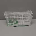 Rae Dunn 3 Section Utensil Holder  Metal Wire Basket Organizer for Silverware and Kitchen Accessories - Storage Spoon, Knife, Fork - Rustic, Schoolhouse, Farmhouse, Vintage Home Dcor