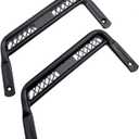 Motorcycle Extended Footpegs Black Motorcycle Foot Pegs for Yamaha Zuma 125 2022 2023 2024