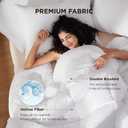 Bedsure Comforter Duvet Insert - Quilted Comforters King Size, All Season Duvet, GentleSoft Down Alternative Bedding Blanket, with 8 Tabs, Gifts for Women/Men, White, King 90 x 102 Inches