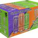 Monster Energy Ultra Variety Pack, POP, Sugar Free Energy Drink, 16 Ounce | Pack of 15 (EXP 09/30/26)