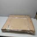 Snughome Cat Litter Box Enclosure Furniture Hidden with Cat Litter Mat, Hidden Cat Washroom Furniture with Door, Handwoven Rattan Cat Washroom Box, Indoor Pet House for Living Room, Bedroom(Grey) (20.87"L x 16.93"W x 22.44"H)