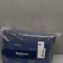 Bedsure Boho Duvet Cover King Size - Tufted Duvet Cover King Size for All Seasons, 3 Pieces Soft Shabby Chic Embroidery Boho Bedding Duvet Cover (Navy, King, 104x90)