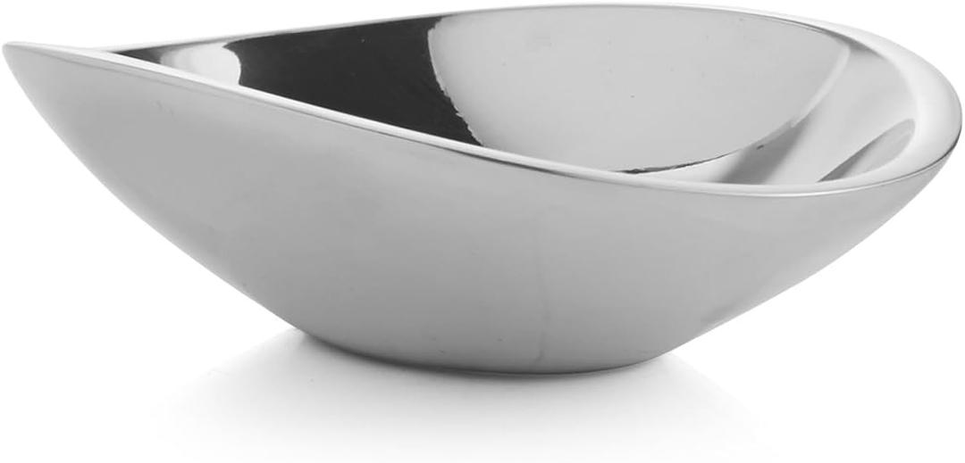 Nambé Butterfly Mini Bowl – 5 Inch Small Sculptural Accent Dish, Petite Metal Catchall for Jewelry, Keys, Coins, Decorative Display – Modern Curved Home Décor for Table or Vanity