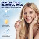 Temporary Snap-On Smile Covers for Men & Women Reusable Cosmetic Teeth Covers, Dental Veneers, Comfortable Fit, Non-Medical Smile Accessory