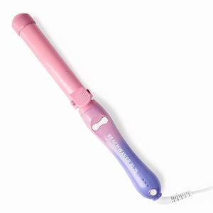 The Beachwaver Co. B1.25 Rotating Curling Iron - Pink Sunset | Automatic 1 1/4-Inch Ceramic Curling Iron - Larger Barrel Size for Medium-to-Long Hair! | Auto-Shut Off, Travel-Friendly, Dual Voltage