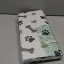 GREEN LIFESTYLE Washable Pee Pads for Dogs - Waterproof Reusable Puppy Pads with Anti-Slip Backing, Pet Training Pad for Puppy Playpen, Crate, Whelping Box, Potty Training (Pack of 2 - 30x34)