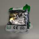 5 x 2pcs Premium Solid Brass Pneumatics Reusable PU Hose-End Repair Fitting, 3/8" Barb For 3/8-Inch ID Polyurethane Air Hose With 1/4" NPT