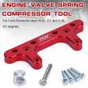 Engine Valve Spring Compressor Tool Compatible with Ford Mustang GT F150 4.6L 5.4L 2V Romeo Windsor Lincoln Mercury Red