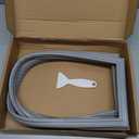 34.2"8.7" WPW10443326 W10443325 Refrigerator Door Gasket Replacement Compatible with Whirlpool Maytag WRX735SDBM00 GZ25FSRXYY5, W10294107 Pantry Drawer Gasket Replace W10443326 Seal - Unbent