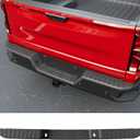 Rear Bumper Step Pad Compatible with 2019-2025 Chevy Silverado GMC Sierra 1500 20-25 2500HD 3500HD Rear Door Entry Guard Replacement for 2019-2025 Chevy Silverado Accessories