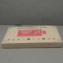 Wireless Keyboard and Mouse Combo, Cute Hot Pink Full-Size Retro Typewriter Keyboard with Round Keycaps, Magnetic Wrist Rest, Tilt Legs, 2.4GHz Cordless for Mac, Windows PC, Laptop, SABLUTE CK23