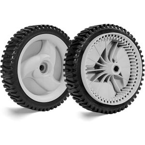 Front Drive Wheels 583719501 194231X460 Compatible for Craftsman Drive Self Propelled Lawn Mower, 2 Pack