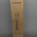 Space Heater, 34" Space Heater for Large Room with Remote, 1500W Tower Heater with 12H Timer, 70 Oscillating, Adjustable Thermostat, Overheating & Tip-over Protection, Indoor Use, White