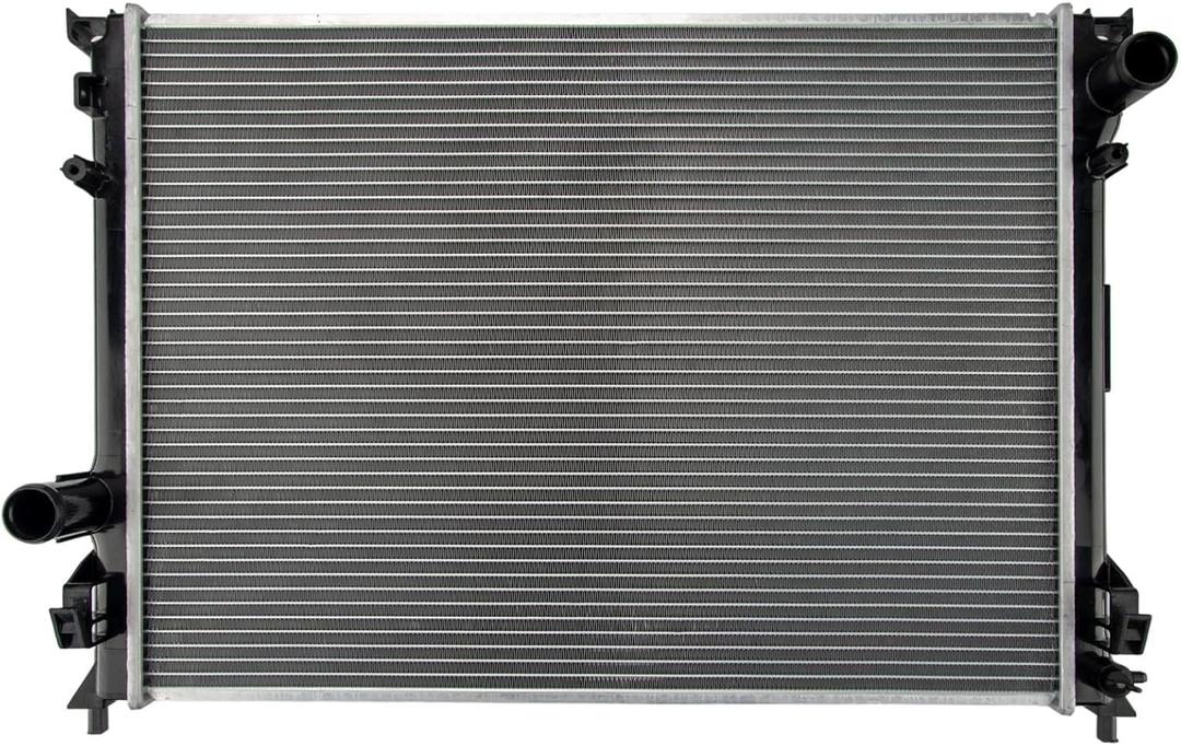 CU13157 Radiator, Compatible with 2009-2023 300 2009-2023 Challenger 2009-2017 Charger 2022-2023 Charger (w/Standard Duty Cooling) Aluminum Automotive Replacement Radiator