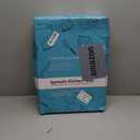 Sheet Cake Pan with Lid Set of 2, 15"10"2" Deep Jelly Roll Pan, Non-Stick Ceramic Coating Baking Pan, Oven Safe 450F, PFOA Free, Teal  Bake, Snap & Carry for Parties & Potlucks