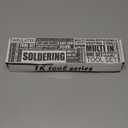 60W Adjustable Temperature Soldering Iron Kit - 9-in-1 With 5 Tips, Solder Wire Stand for Soldering and Repair (Orange)