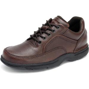 Rockport Men's Eureka Walking Shoe (8.5 Wide, Brown)