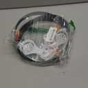 3.5" Egg Rings Set of 4 with Silicone Handle, Large Ring for Frying Eggs, Round Mold for English Muffins - Griddle Cooking Shaper for Indoor Camping Breakfast Sandwiches w/Silicone Oil Brush