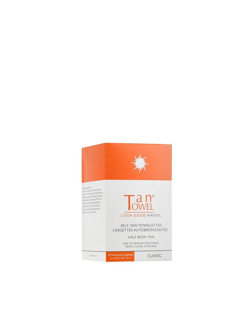 Tan Towel Self Tan Towelette Classic, 8 Count