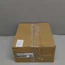 2 Pcs Gold Glass Brochure Holder Stand 4 Inch Countertop Clear Literature Trifold Pamphlet Holder Flyer Brochure Display Stand for Magazine, Booklets, Menu, Journals