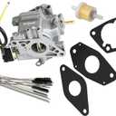 KIPA Carburetor For Kohler Command CH20 CH22 CH25 CH26 Engines, Replace OEM Number 2485334-S, 2405334, 2485315, 2485334, With Carbon Dirt Jet Cleaner Tool Kit & Gasket