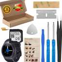 ASDAWN Replacement for Samsung Galaxy Gear S2 Battery, EB-BR720ABE Battery for Gear S2 SM-R720 / Gear S2 Classic SM-R732 with Repair Tool Set + Installation Instruction