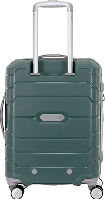 Samsonite Freeform Hardside Carry-On Luggage with Spinner Wheels - Hardshell Suitcase - TSA, Airline-Approved - Expandable Hard Shell, Smooth Rolling Wheels for Lightweight Travel - Sage Green