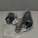 vensovo 10 Pcs Metal Railing Planters Set, 10.8" Oval & 3.9" Round Hanging Flower Pots with Detachable Hooks, Black Fence Planter Baskets for Outdoor Plants, Herbs & Succulents, Garden Decor