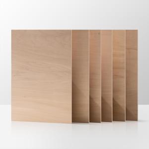 ROBOTIME 6-Pack Basswood Sheets 1/8" - 12 x 16 x 1/8 Inch - 3mm Plywood Sheets for Laser Cutting, Engraving & Wood Burning (Pyrography) - Thin Unfinished Wood Boards for Craft