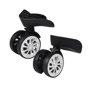 Luggage Suitcase Wheels,Swivel Wheel Replacement Luggage Travel Suitcase Wheels Plastic Bearings Repair Set for Luggage Kits Pack of 2, 3.5x2.75x2.2in