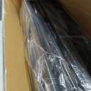 California King Box Spring 9 Inch, Heavy Duty Metal Box Spring Bed Base with Fabric Cover, Mattress Foundation, Easy Assembly, Noise Free, Black